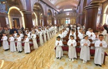 Primeras comuniones de niños, nueva esperanza para las Iglesias de Irak y Siria