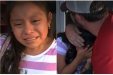 Niños de inmigrantes arrestados lloran desconsolados
