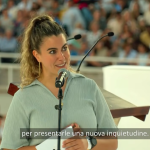 Carmina y la depresión contada al Papa: su abrazo, un bálsamo para el alma